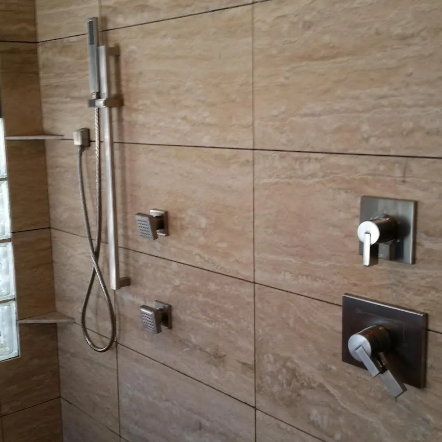 Shower fixture installation for Water Heater Replacement in Onondaga